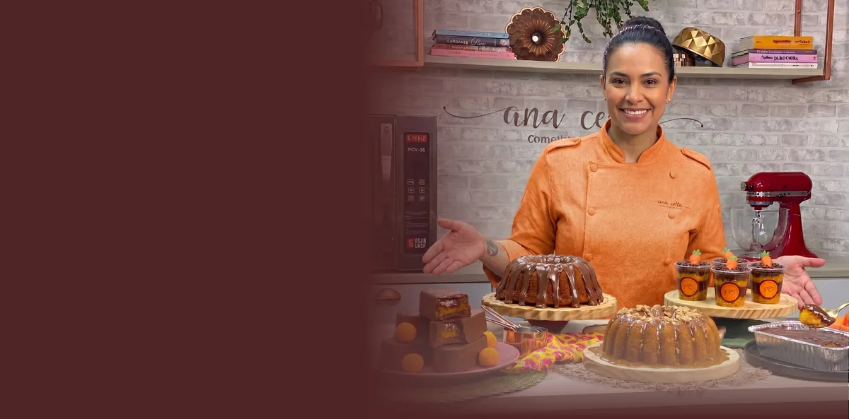 Repostera con productos de zanahoria