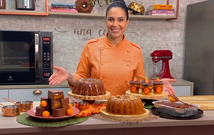 Repostera con productos de zanahoria